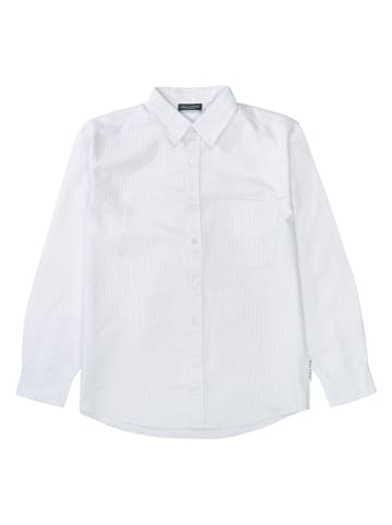 Marc O'Polo Junior Koszula w kolorze biało-szarym