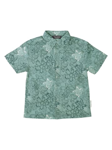 Marc O'Polo Junior Koszula w kolorze turkusowym