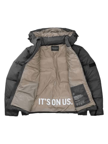 Marc O'Polo Junior Kurtka pikowana w kolorze szarym