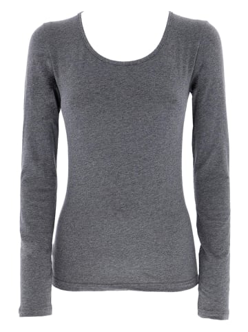 COTONELLA Longsleeve in Grau