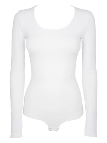 COTONELLA Body w kolorze białym
