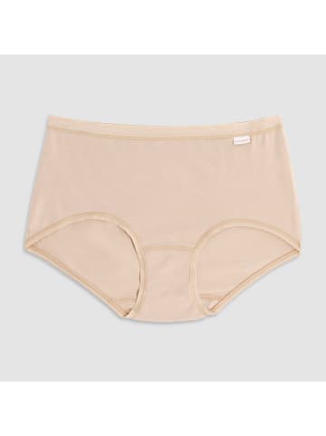 COTONELLA Pełne figi high waist w kolorze beżowym