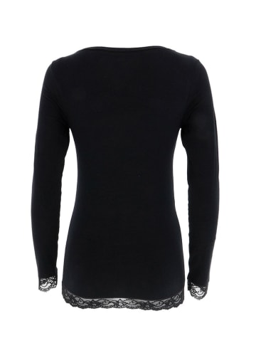 COTONELLA Longsleeves zwart