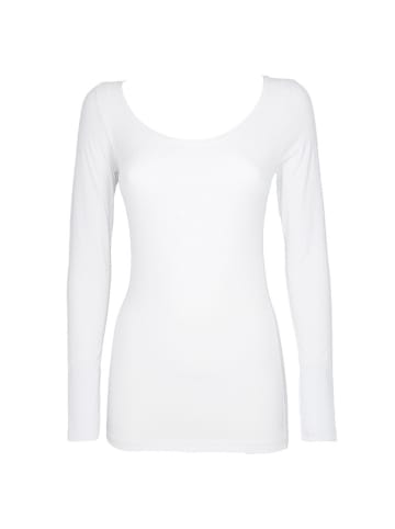 COTONELLA Longsleeve in Weiß