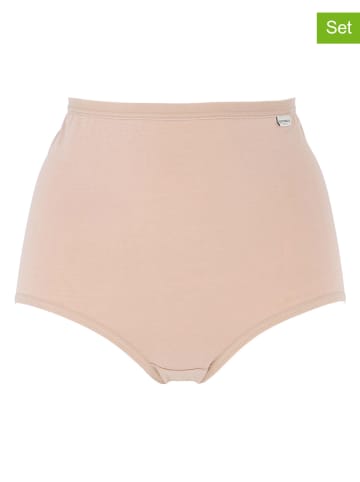 COTONELLA 2er-Set: Pantys in Beige