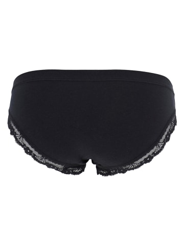 COTONELLA Pełne figi (2 pary) w kolorze czarnym