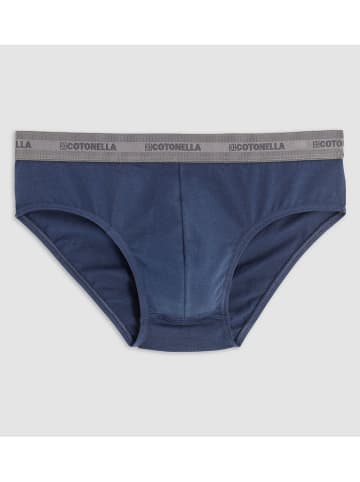 COTONELLA 2er-Set: Slips in Dunkelblau