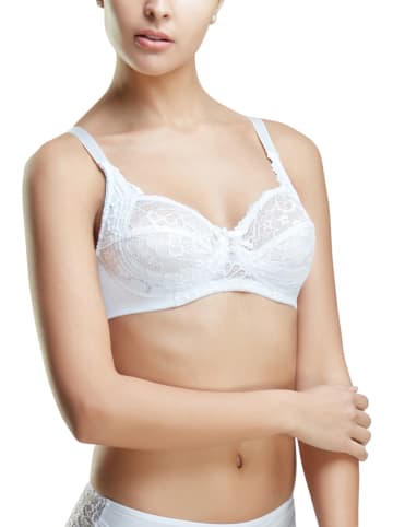 COTONELLA Biustonosz w kolorze białym