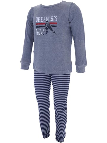 COTONELLA Piżama w kolorze niebieskim