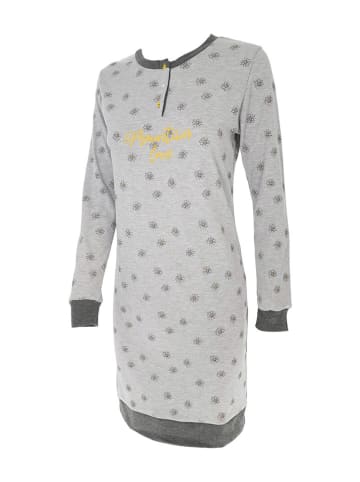 COTONELLA Koszula nocna w kolorze szarym