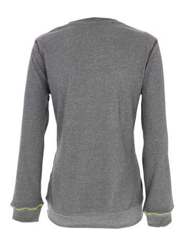 COTONELLA Piżama w kolorze szaro-różowym