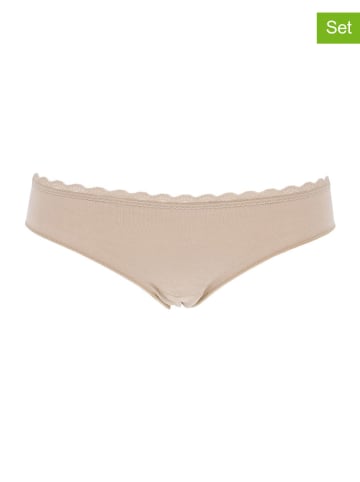 COTONELLA 3er-Set: Slips in Beige