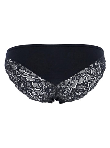 COTONELLA 2-delige set: slips zwart