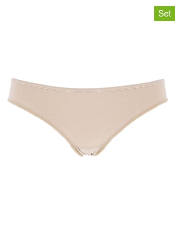 COTONELLA 2er-Set: Slips in Nude
