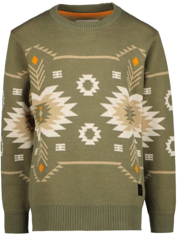 Vingino Sweter "Mario" w kolorze khaki
