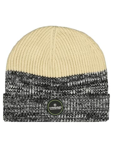 Vingino Czapka "Ved" w kolorze antracytowo-białym