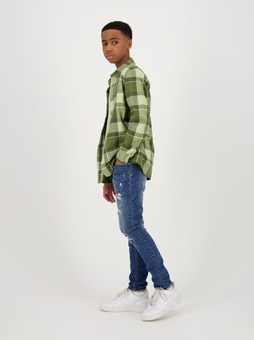 RAIZZED® Koszula "Bohden" w kolorze zielonym