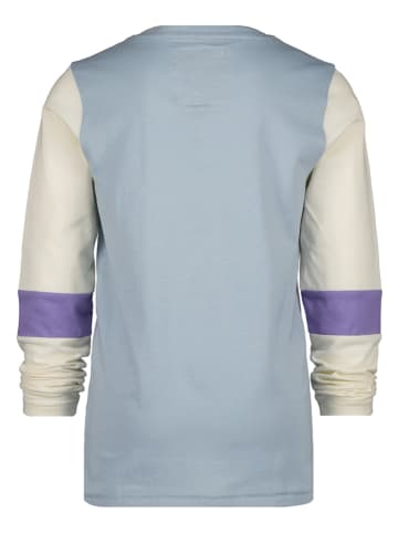 Vingino Longsleeve "Jakki" in Hellblau/ Creme