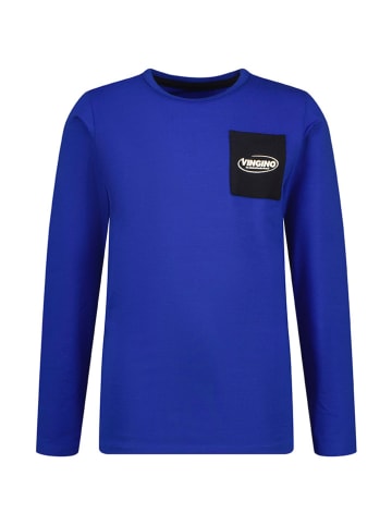 Vingino Pyjama in Blau/ Creme