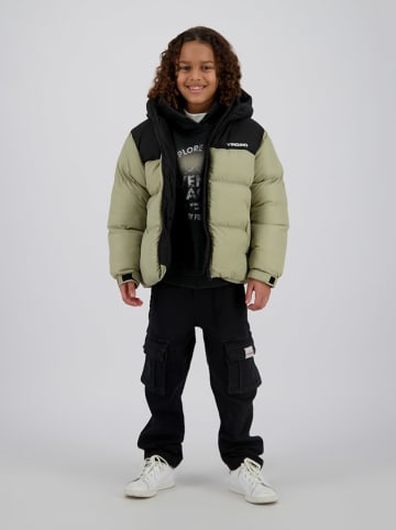 Vingino Winterjacke "Thorther" in Khaki/ Schwarz