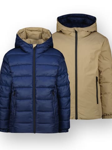 Vingino Omkeerbare jas "Tiffon" donkerblauw/beige