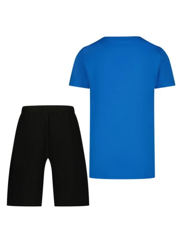 Vingino Piżama w kolorze niebiesko-czarnym