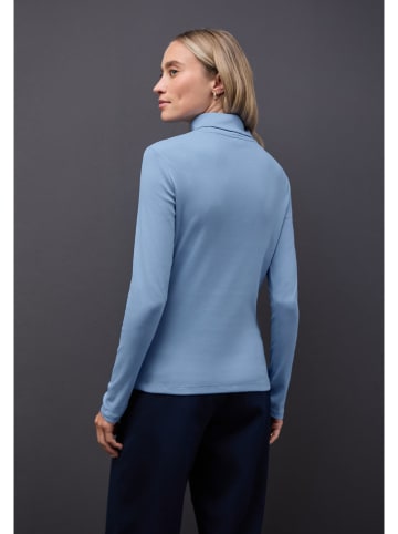 Street One Rollkragenpullover in Hellblau