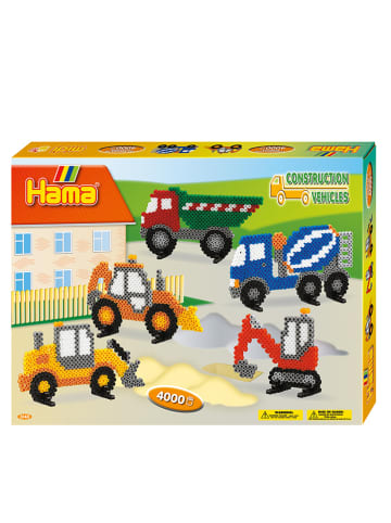 Hama 4.000-delige strijkkralenset "Bouwvoertuigen" - vanaf 5 jaar