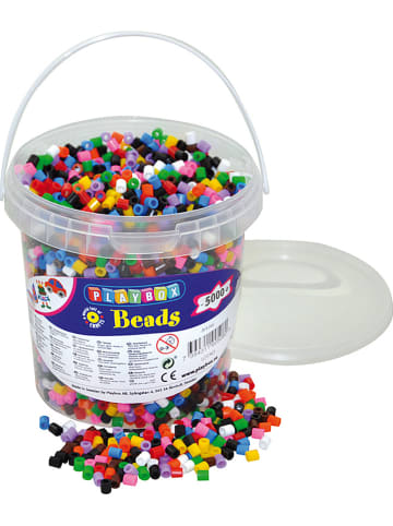 Playbox 5000-częściowy zestaw koralików do prasowanek - 5+