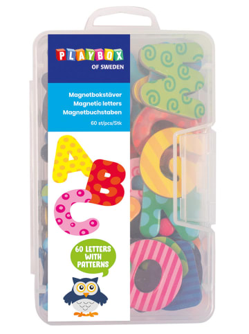 Playbox Litery magnetyczne (60 szt.) - 3+