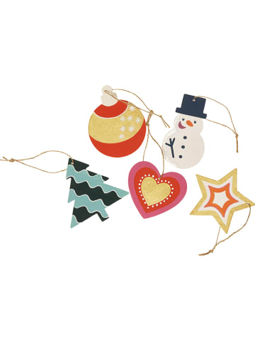 SUNNYSUE 5-delige set: decoratieve hanger "Winter" - vanaf 3 jaar