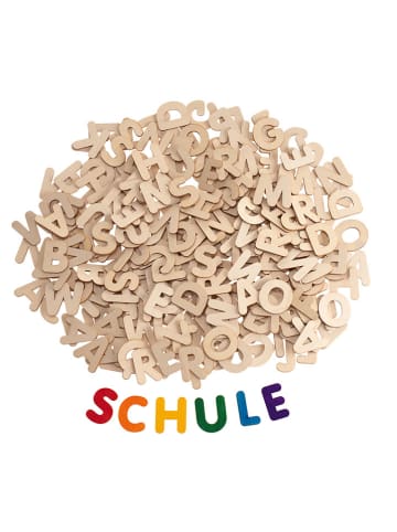 SUNNYSUE 300tlg. Holzbuchstaben - ab 3 Jahren