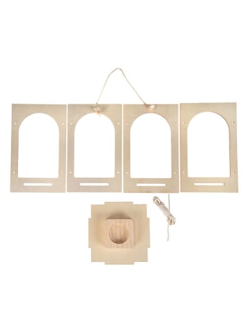 SUNNYSUE Knutselset "Houten Lantaarn" naturel