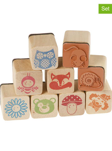 SUNNYSUE 9-delige stempelset "Grappige Vrienden 2" - vanaf 3 jaar