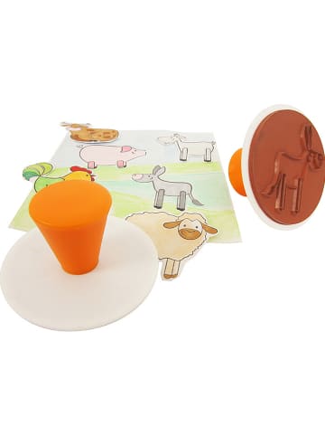 SUNNYSUE 6-częściowy zestaw dużych stempli - 3+