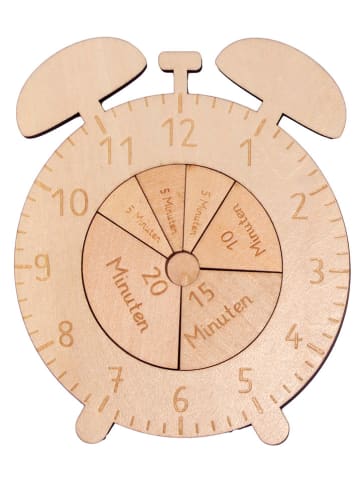 SUNNYSUE 30tlg. Lernpuzzle "Bruchrechnen-Uhr"