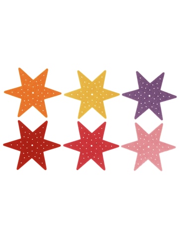 SUNNYSUE Vilten hangers "Ster" - 6 stuks