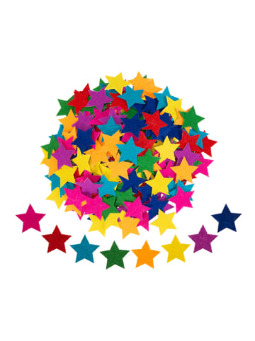 SUNNYSUE 304-delige viltstickerset "Regenboog Sterren" meerkleurig