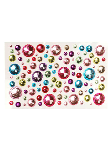 SUNNYSUE Stickerglittersteentjes meerkleurig