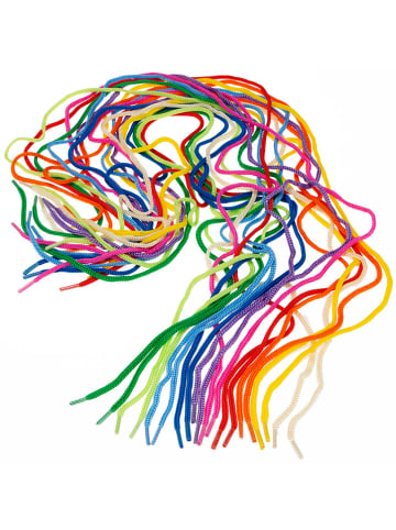 SUNNYSUE 20tlg. Bastelset "Fädelschnüre Regenbogen" - ab 3 Jahren