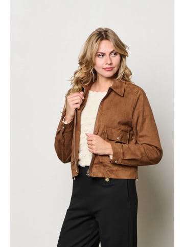 &Co Woman Hemdjacke "Hazel" in Camel