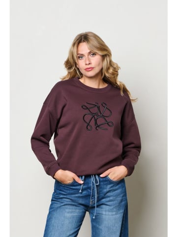 &Co Woman Sweatshirt "Selina" bordeaux