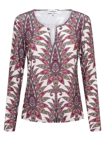 &Co Woman Longsleeve "Vigo" wit/roze