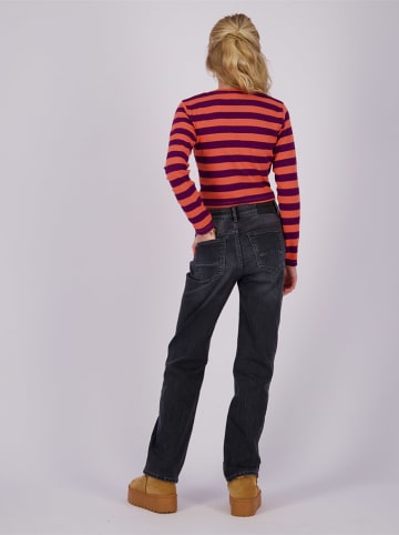 Vingino Spijkerbroek "Catie" - straight fit - zwart