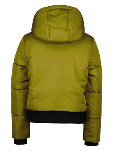 RAIZZED® Doorgestikte jas "Avigon" groen