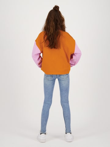 RAIZZED® Sweatshirt "Melody" in Orange/ Lila