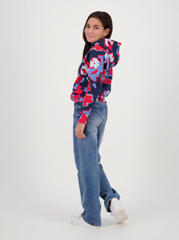 RAIZZED® Bluza "Odile" w kolorze granatowo-czerwonym