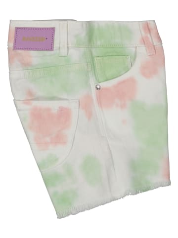 RAIZZED® Jeansshorts "Louisianna" in Rosa/ Grün