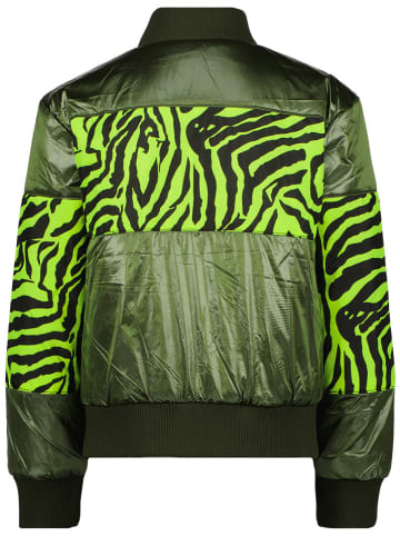 Vingino Weste-Übergangsjacke "Tarbara" in Grün/ Dunkelblau