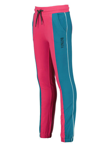 Vingino Sweathose "Sannemare" in Pink/ Türkis